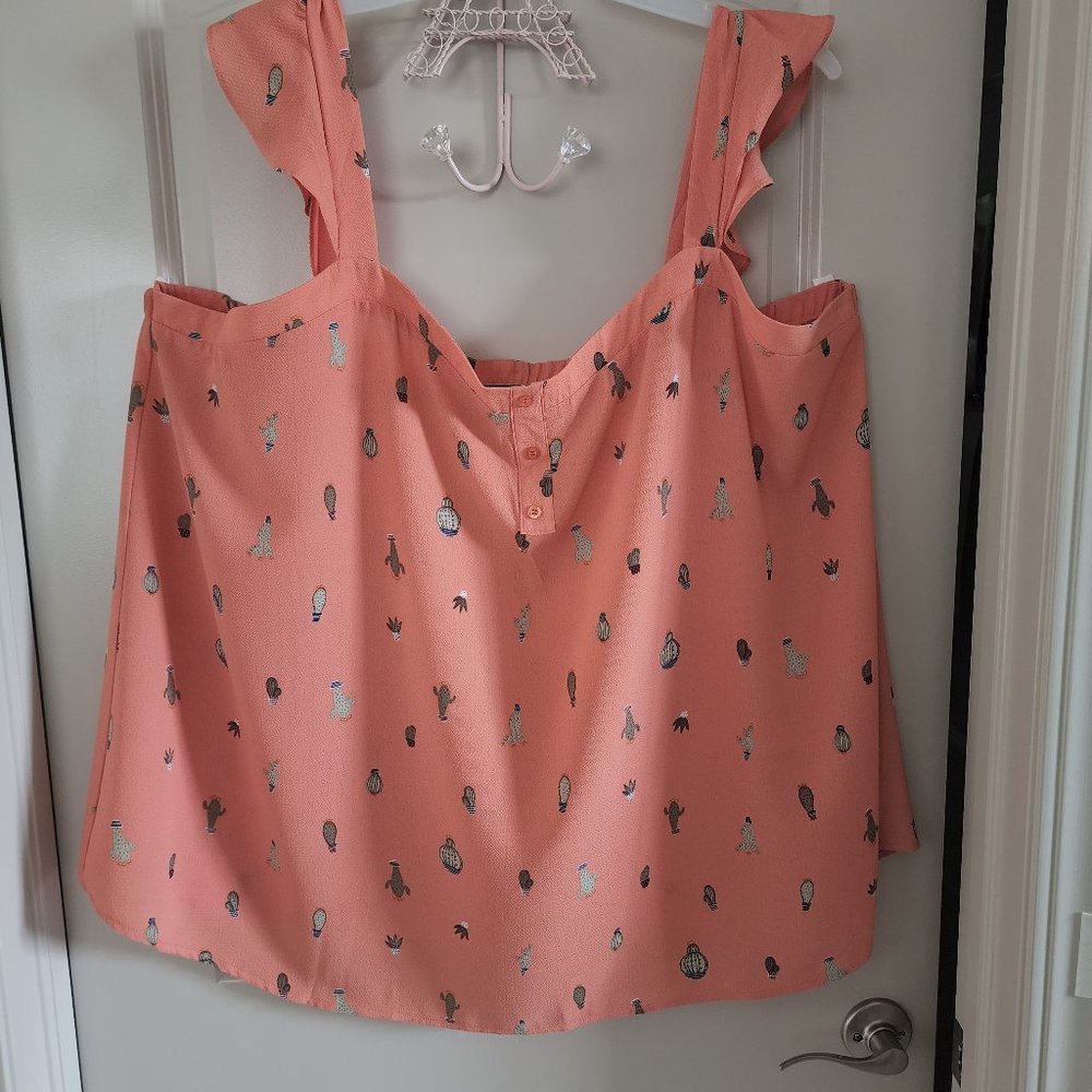 Flutter Sleeve Top